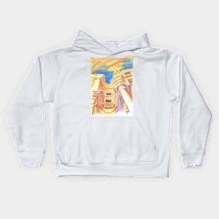 Portugal. Baroque. Lisbon Kids Hoodie